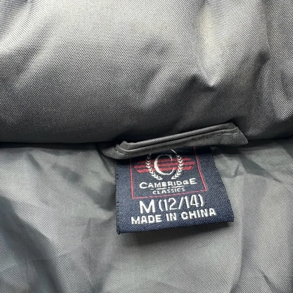 Kids Black Hooded Jacket - Picture 4 of 4